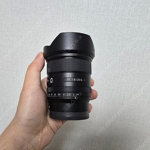 소니 20mm 1.8 sel20f18g