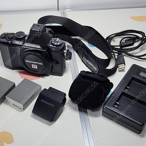 올림푸스 OM-D E-M5 마이크로포서드 미러리스 디지털 카메라 마포 디카