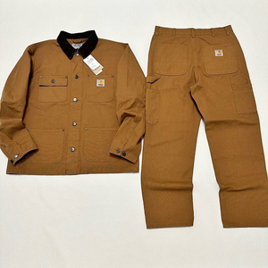 좌쓰 Palace x Carhartt WIP Michigan Coat Double Knee Pants 팔라스 x 칼하트 미시건 코트, 더블니 팬츠 / 카모 그린, 헤밀턴 브라운