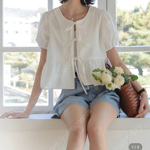 틸아이다이 리본 블라우스 F