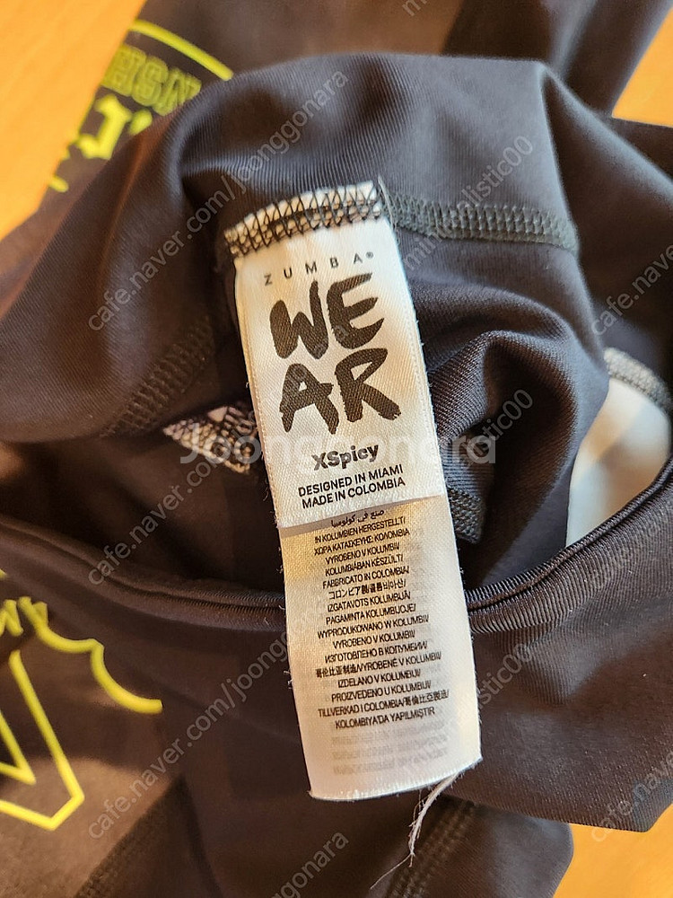 줌바웨어 브라s 레깅스xs 세트--4