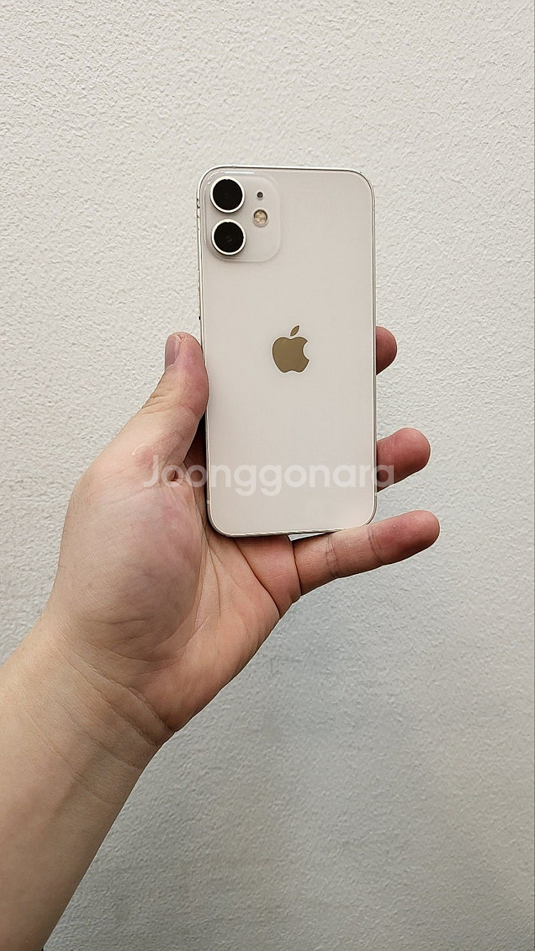아이폰12미니 128GB 화이트 상태좋은 중고22만팝니...--1