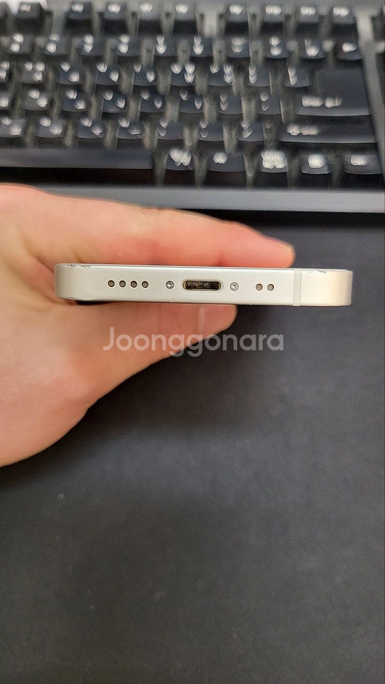 아이폰12미니 128GB 화이트 상태좋은 중고22만팝니...--5