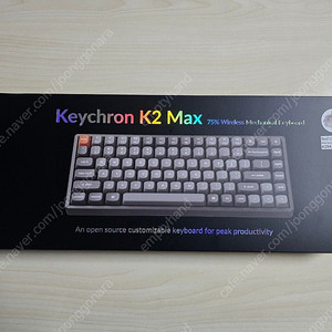 키크론 K2 Max 기계식 키보드 단순 개봉 미사용