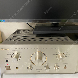 아남 aa-77 앰프와 at-77 튜너(대체 리모컨 포함)