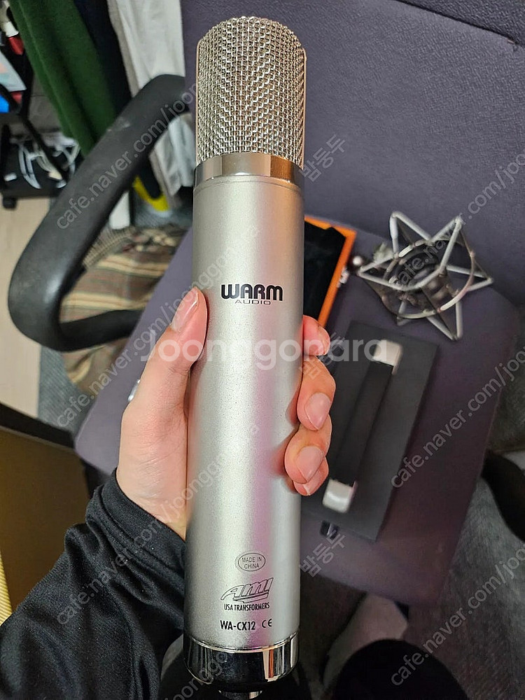 warm audio cx12 진공관콘덴서마이크 + 카오...--2