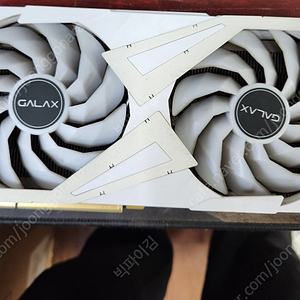 갤럭시 rtx3060ti 8g 화이트 그래픽카드 팝니다