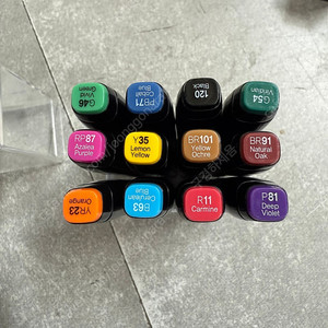 신한 뉴 터치 트윈 마카세트 12색 M + 3색 10개