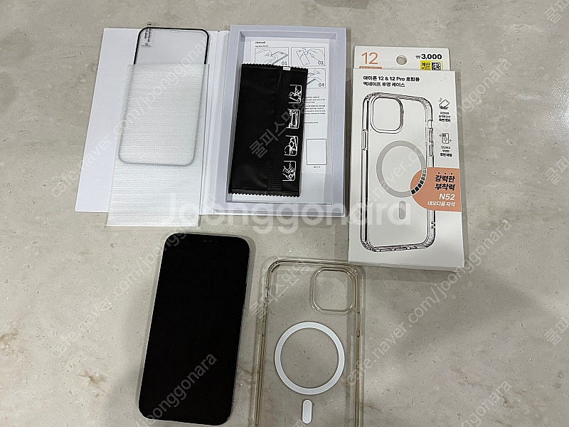 아이폰 12pro 퍼시픽블루 256기가 자급제 (a급)--5