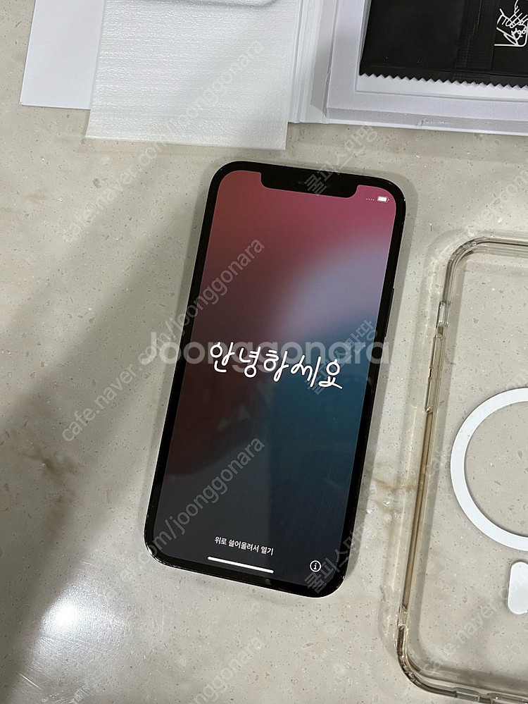 아이폰 12pro 퍼시픽블루 256기가 자급제 (a급)--0