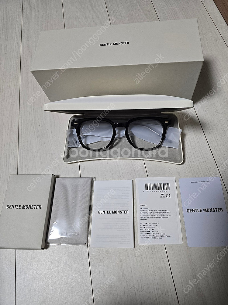 젠틀몬스터 안경 쿠보01 팝니다--0