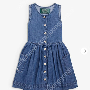 폴로랄프로렌 데님 여름 드레스 걸즈(12사이즈) 총3이상 새상품 택포