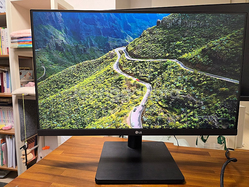 LG 24인치 IPS 슬림베젤 모니터--0