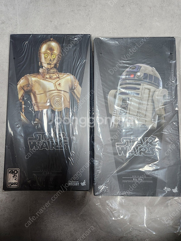 핫토이 스타워즈 C3PO + R2D2 판매합니다.--0