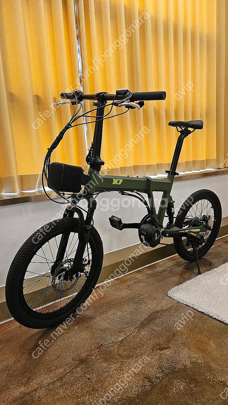 nob X7 전기자전거 접이식 폴딩 풀샥 전기미니벨로 ...--0