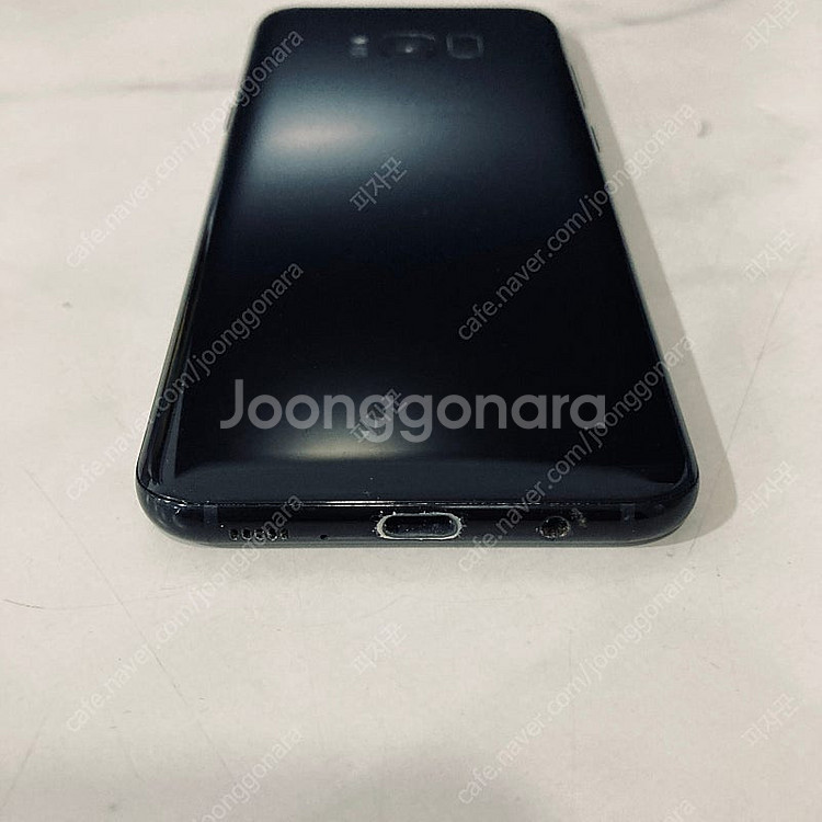 갤럭시 S8플러스 블랙 128기가 외관깨끗! 4만5천원...--2