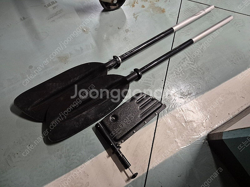 피싱카약 카이로스12.8ft 검빨 + 하이타임3마력가이드 29v배터리 등--7