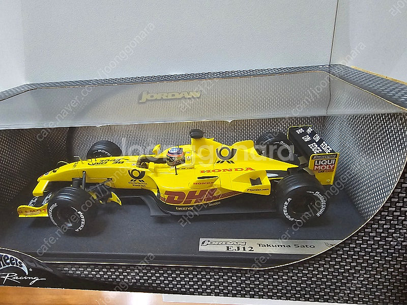 F1 핫 휠 1/18 빅스케일 JORDAN EJ12 타...--0