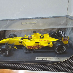 F1 핫 휠 1/18 빅스케일 JORDAN EJ12 타미야 반다이 경주 자동차 다이캐스트