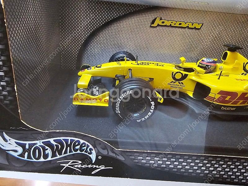 F1 핫 휠 1/18 빅스케일 JORDAN EJ12 타...--4