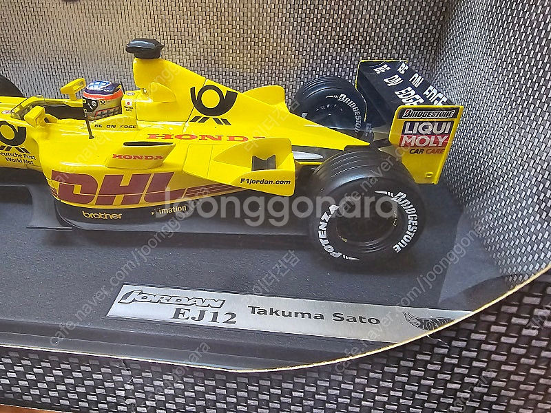 F1 핫 휠 1/18 빅스케일 JORDAN EJ12 타...--5