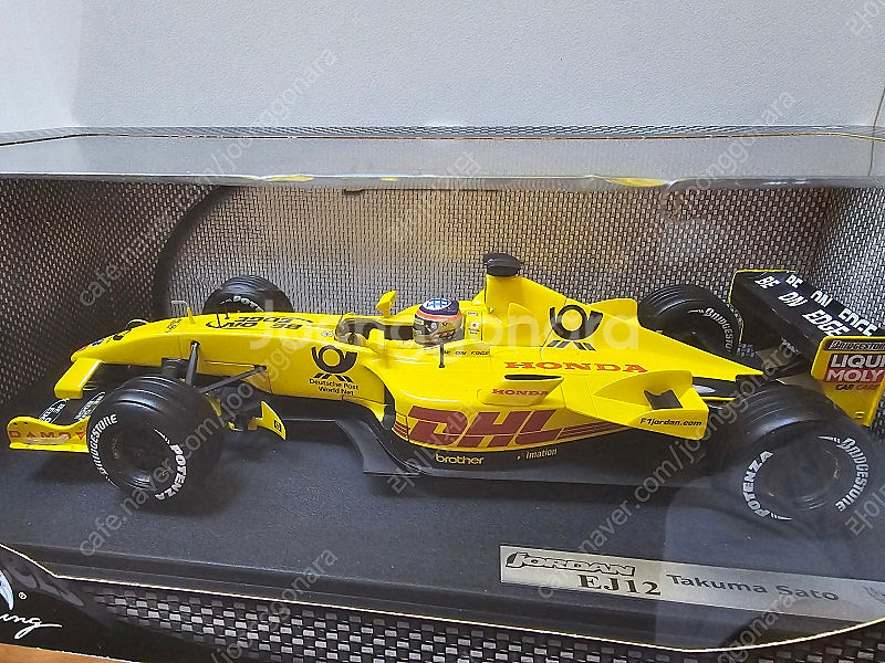 F1 핫 휠 1/18 빅스케일 JORDAN EJ12 타...--6