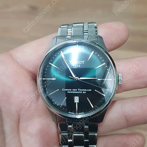 티쏘 슈망 데 뚜렐 그린 42mm