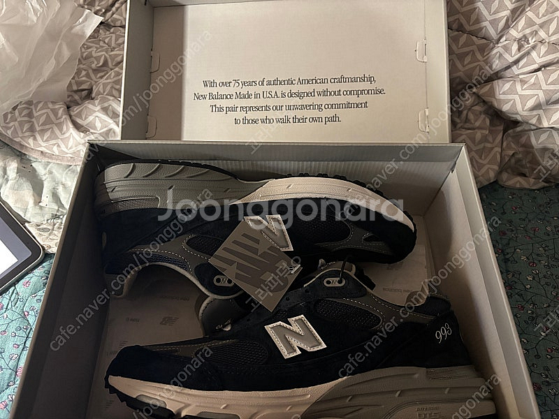 급처 [새상품] 뉴발란스 993 네이비 275--0