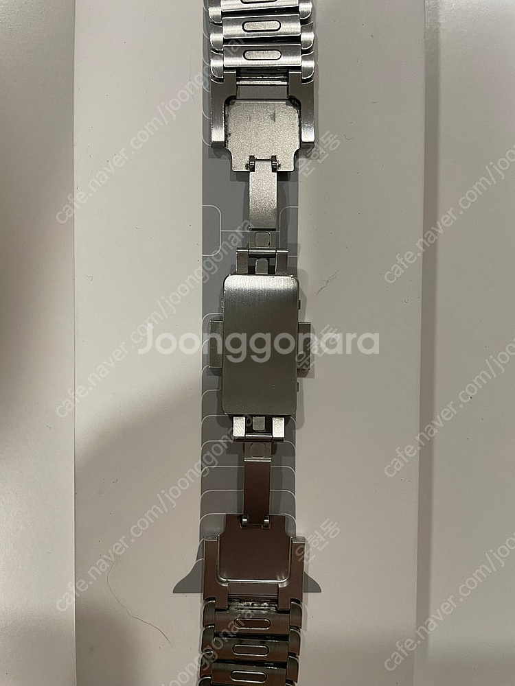 애플워치 정품 링크브레이슬릿 실버 42mm--0