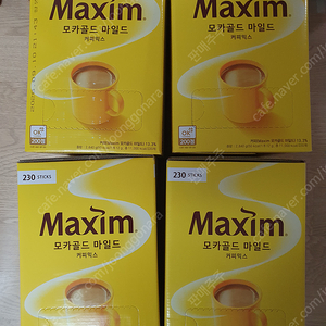 맥심 모카골드 커피믹스 230T*2+220T*2 총 900개 택포 105000원