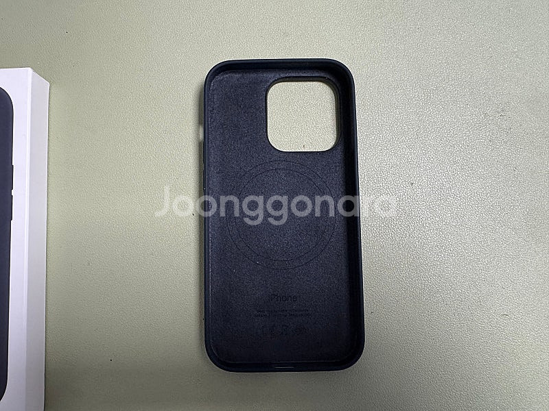 아이폰14프로 정품 실리콘케이스 거의새거--1