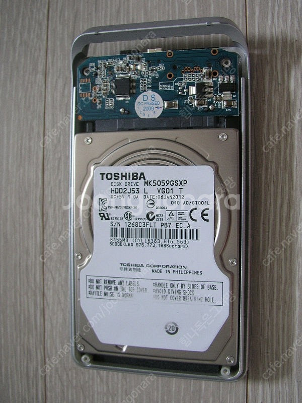 외장하드 500GB 9천--1