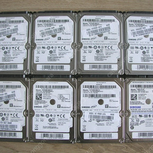 2.5" 500GB 시게이트/삼성 ST500LM012 7개 일괄+덤