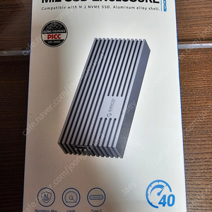 Orico nvme usb4 40g 외장케이스