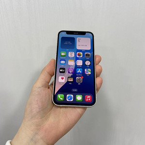 78185 아이폰12미니 화이트 128GB 부산 중고폰 팝니다 23만원