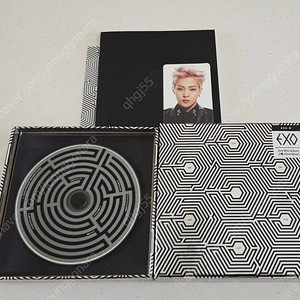 엑소 exo 중독 앨범 첸백시 앨범 포카