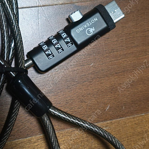 랩탑(노트북) 잠금장치 케이블 4개_가격 내림