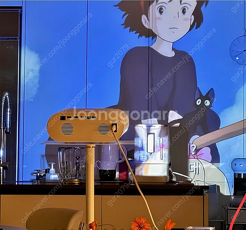 저스 에어빔 빔프로젝터--1