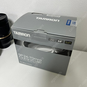 탐론 24-70mm f2.8 VC 니콘 F마운트 렌즈 판매합니다