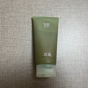 한율 어린쑥 클렌징 흡착 팩폼 쑥떡팩폼 120ml