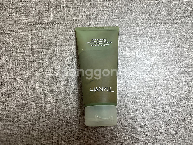 한율 어린쑥 클렌징 흡착 팩폼 쑥떡팩폼 120ml--1