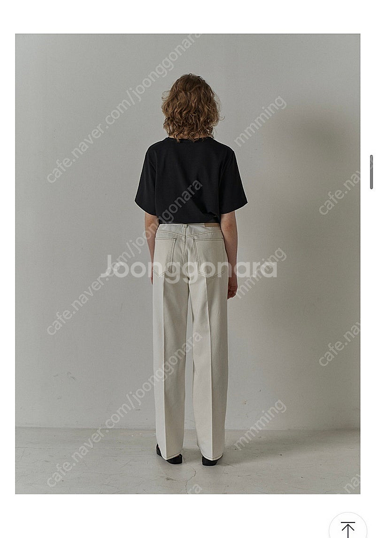 파사드패턴 클래식데님 오프화이트 xs--3