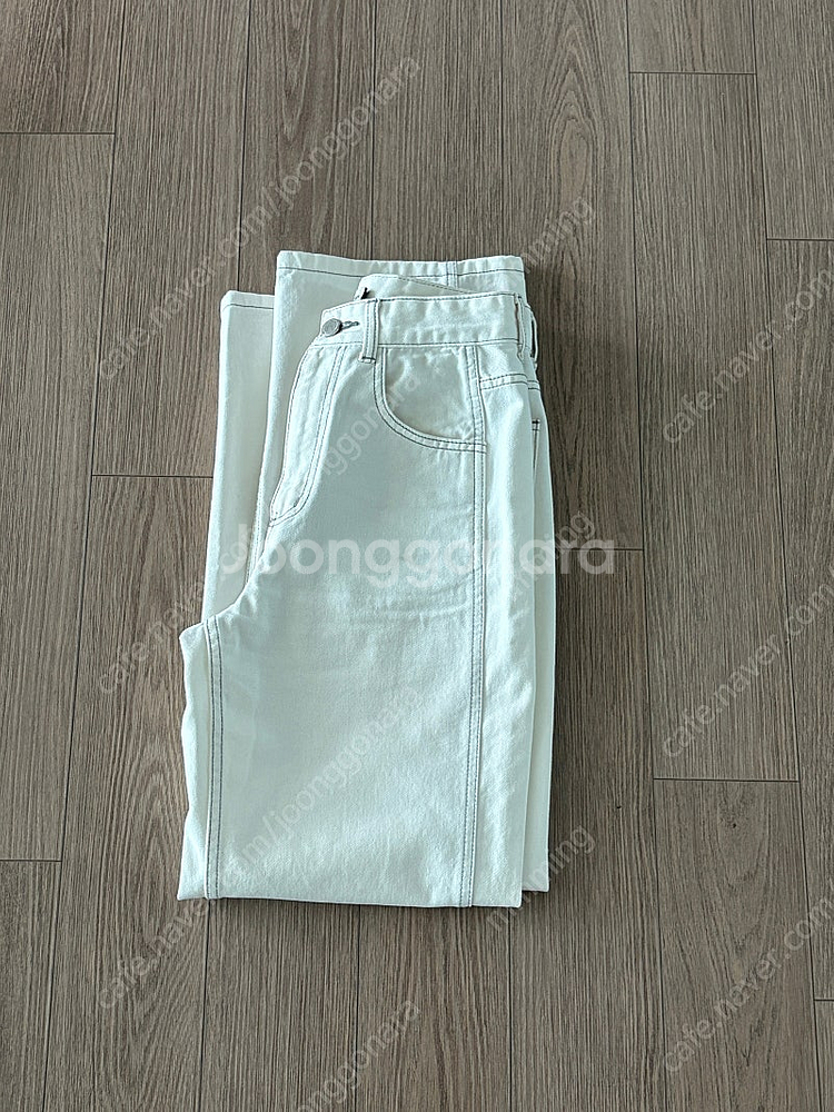 파사드패턴 클래식데님 오프화이트 xs--7