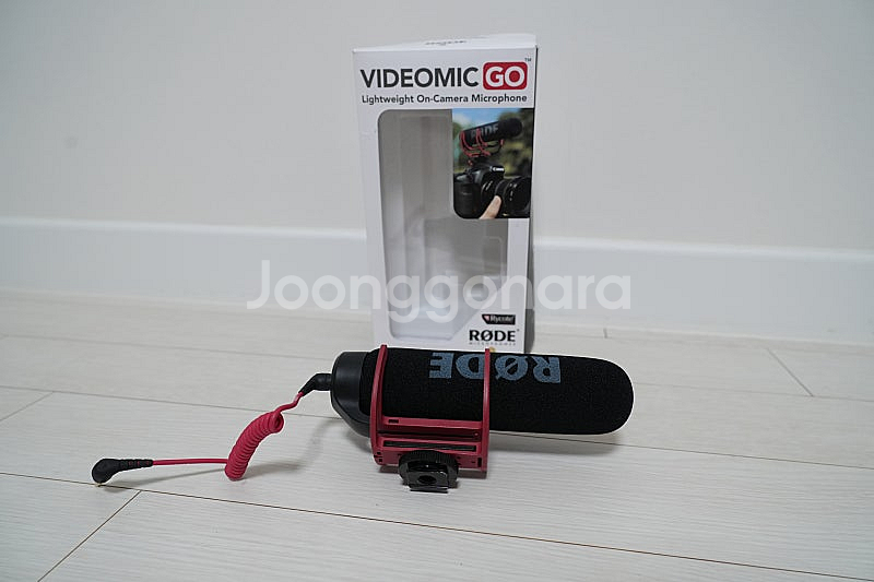 RODE 지향성 샷건 컨덴서 비디오 마이크 GO--0