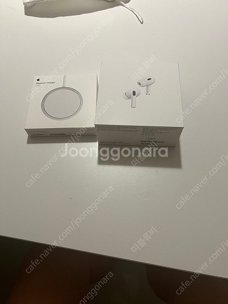 미개봉 새제품 애플 에어팟 프로2 + 맥세이프 충전기 ...--3