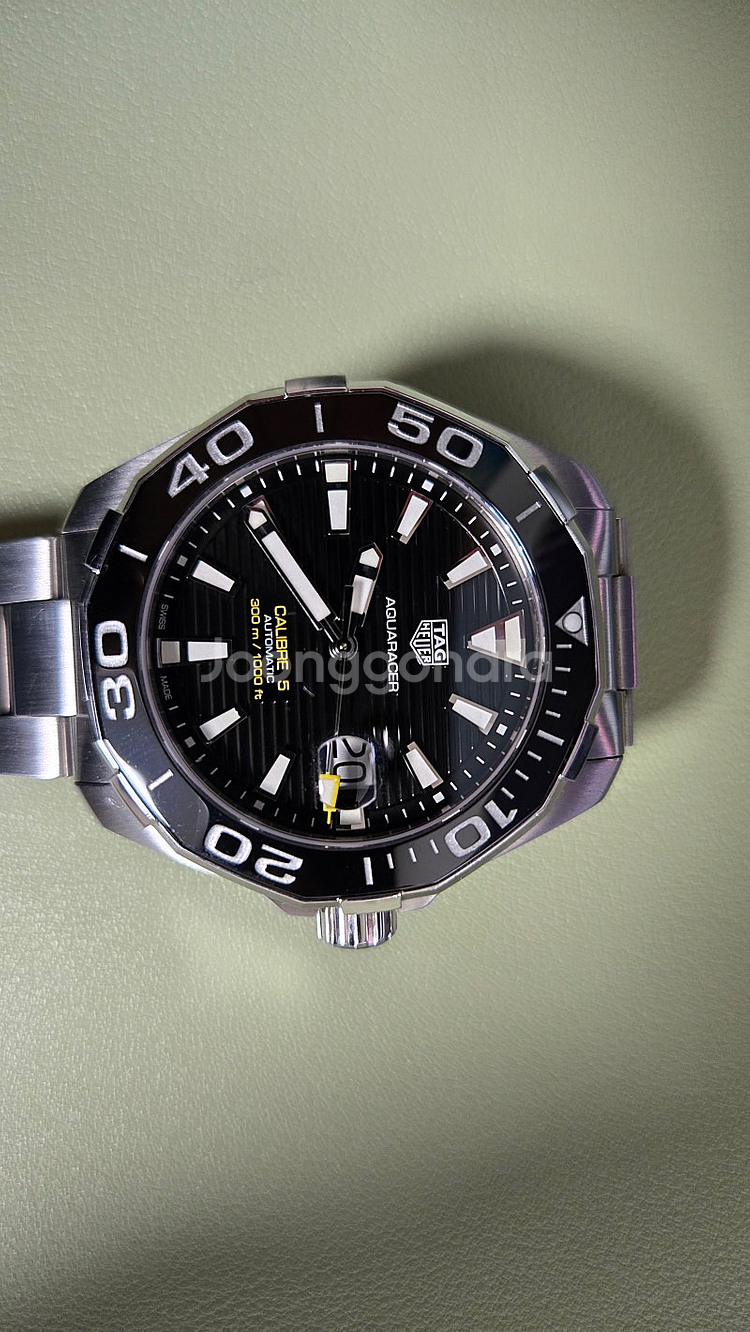 태그호이어 아쿠아레이서 43mm 오토--5