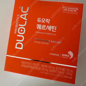 듀오락 퀘르세틴(유산균 함유)