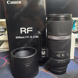캐논 rf600mm f11 + 전용 롱 플레이트
