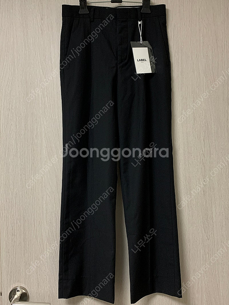라벨아카이브 슬랙스 팬츠 / relaxed fit pa...--4