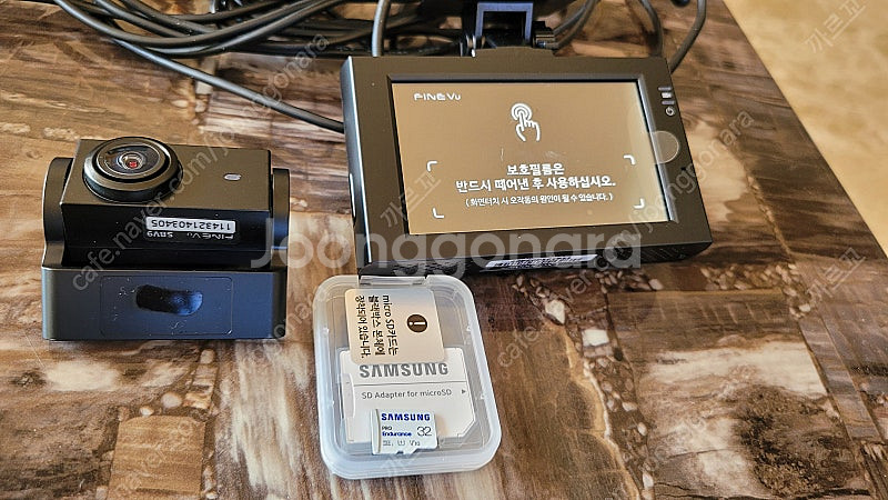 파인뷰 블랙박스 + 셀스타 보조배터리(착불)--0